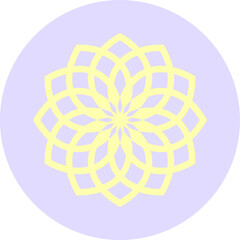 The Mandala Media Icon can be used for websites and other purposes