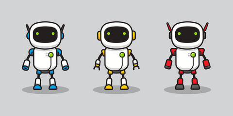 Various types of robots