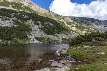 Fototapeta na wymiar The Frog lake, Pirin Mountain, Bulgaria