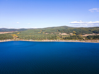 Obraz premium Iskar Reservoir near city of Sofia, Bulgaria