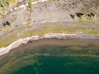 Iskar Reservoir near city of Sofia, Bulgaria