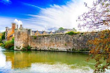 Fototapeta premium old castle on the river