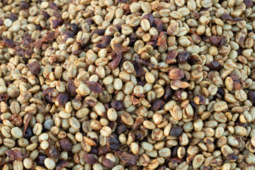 background of buckwheat