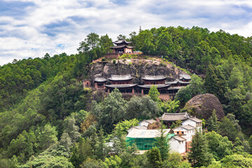 Stone Zhongshan Grottoes Complex, Jianchuan, Dali, Yunnan, China