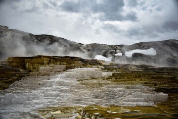 Mammoth Hot Springs Yellowstone