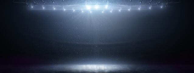 Winter Background Blue Ice Floor