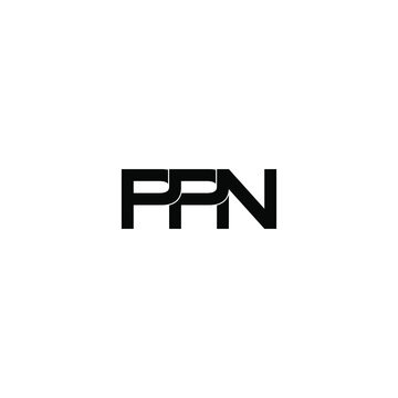 ppn letter original monogram logo design