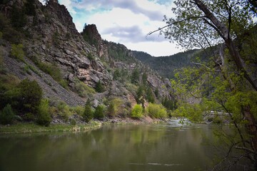 Fototapeta na wymiar river in Colorado