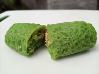 Indonesian traditional market cake