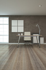 3d rendering interior scene