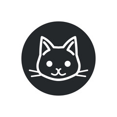 cat icon vector