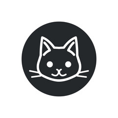 cat icon vector