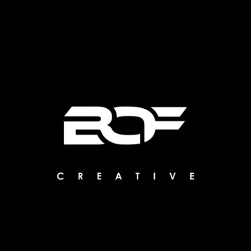 BOF Letter Initial Logo Design Template Vector Illustration