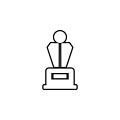 Trophy Icon Vector