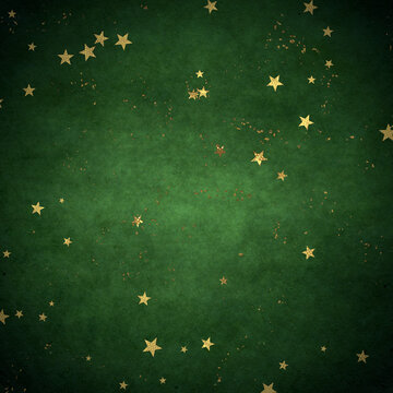 Confetti, golden texture on a dark background