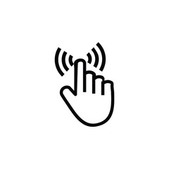 Hand cursor icon