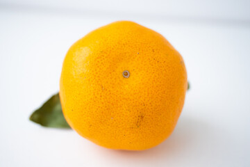 Mandarin Photo fruit citrus orange with leaves