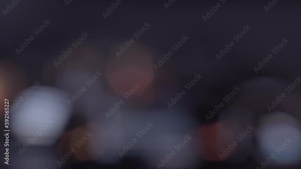 Poster Blurred Background With Bubbles And Bokeh Lights. - macro