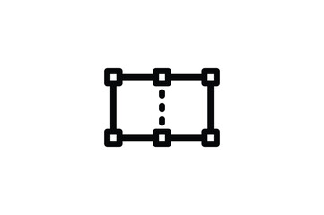 Graphic Outline Icon - Line