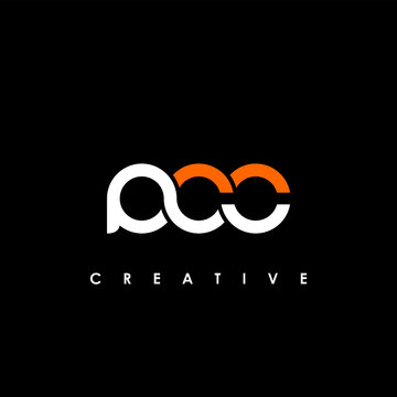 PCC Letter Initial Logo Design Template Vector Illustration