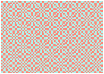 ピンクの幾何学模様壁紙