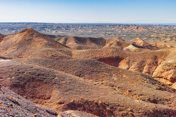 the canyon is a natural monument made of sedimentary rocks that are millions of years old