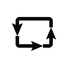 square icon. blank background. can be used on the web, media, and others. editable colors