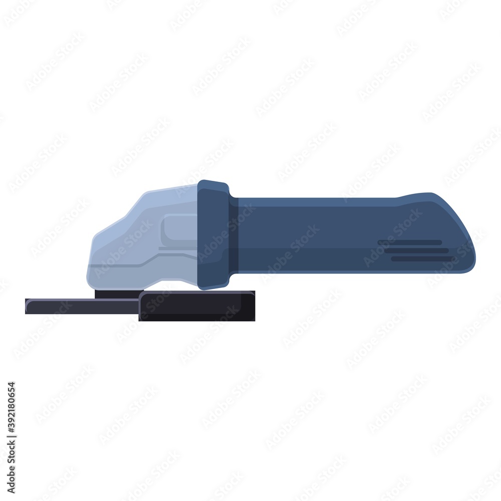 Poster tool grinding machine icon. cartoon of tool grinding machine vector icon for web design isolated on 