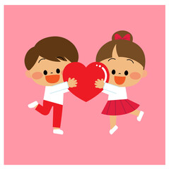 ハートを持っている子供達