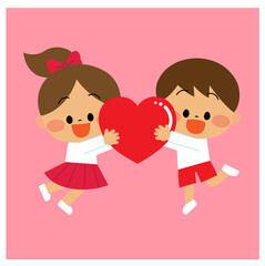 ハートを持っている子供達