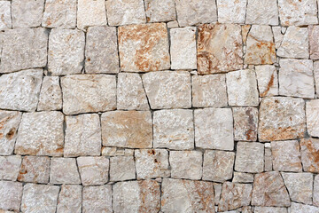 Old stone masonry background. Stone wall texture and pattern