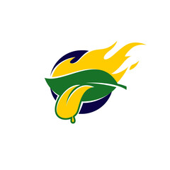 modern brazilian BBQ restaurant grill vector icon