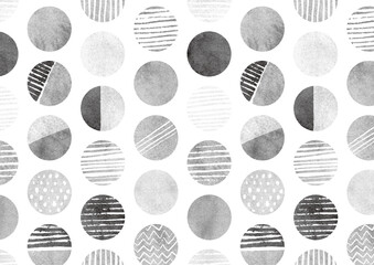 円形の模様_シームレス03