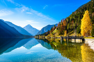 famous Plansee in Austria