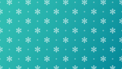 Snowflake and Star pattern wallpaper. Snowflake and Star doodle symbol.