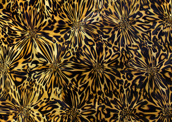 abstract leopard print texture design	
