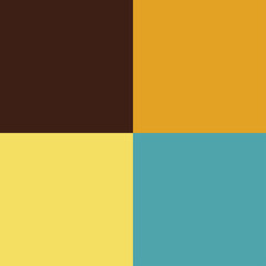 Fototapeta premium colour palette vector illustration set