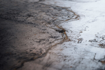 Abstract steel plate surface texture
