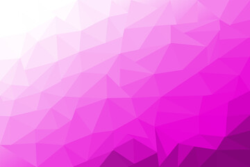Pink geometric polygonal background, wallpaper