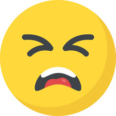 
An emoji crying with tears
