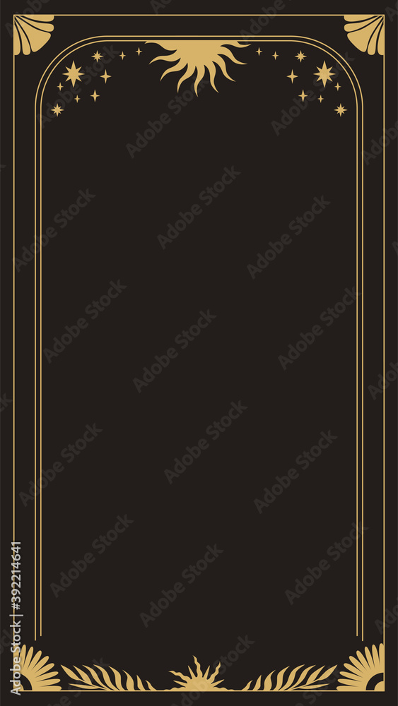 Poster vector illustration in simple modern style - abstract background and graphic print for social media 