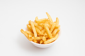 Bowl of fresh french fries