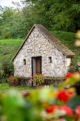 Tiny Hobbit House in the woods 