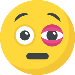 
A confounded smiley face, confused emoji
