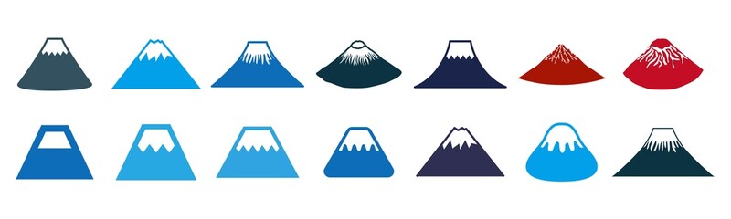富士山アイコンセット