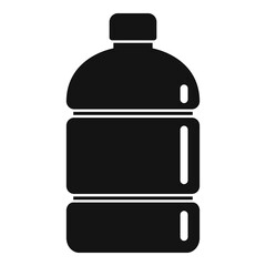 Storage water bottle icon. Simple illustration of storage water bottle vector icon for web design isolated on white background