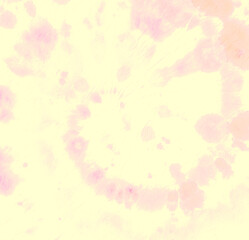 Hippie Circle Pattern. Color Fabric. Psychedelic 