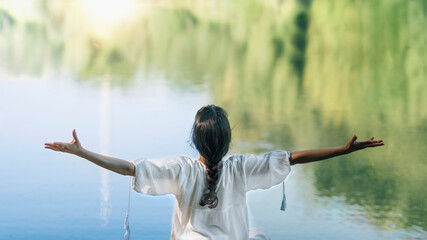 Self-Discovery Meditation in Nature by The Lake
