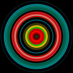 Geometry Circular abstract background for design artwork
