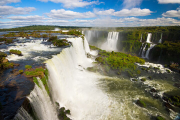 View of Iguazu Falls from brazilian side - Foz do Iguazu, Brazil